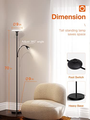 addlon Floor lamp with 2 Lights