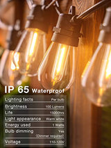 addlon LED Outdoor String Lights