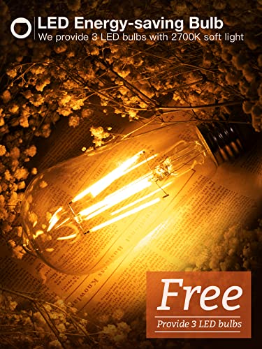 addlon LED Industrial Floor Lamps for Living Room
